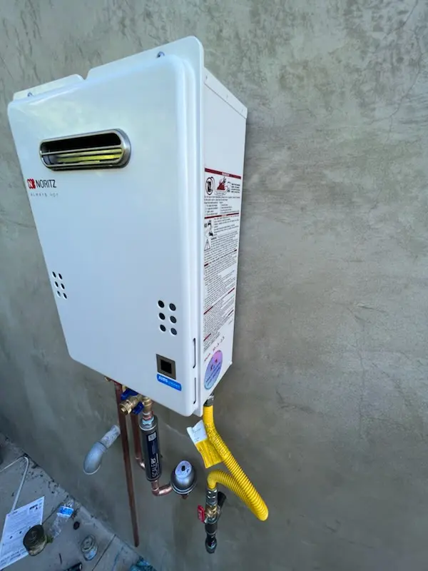 Tankless water heater installation for Brownville homes